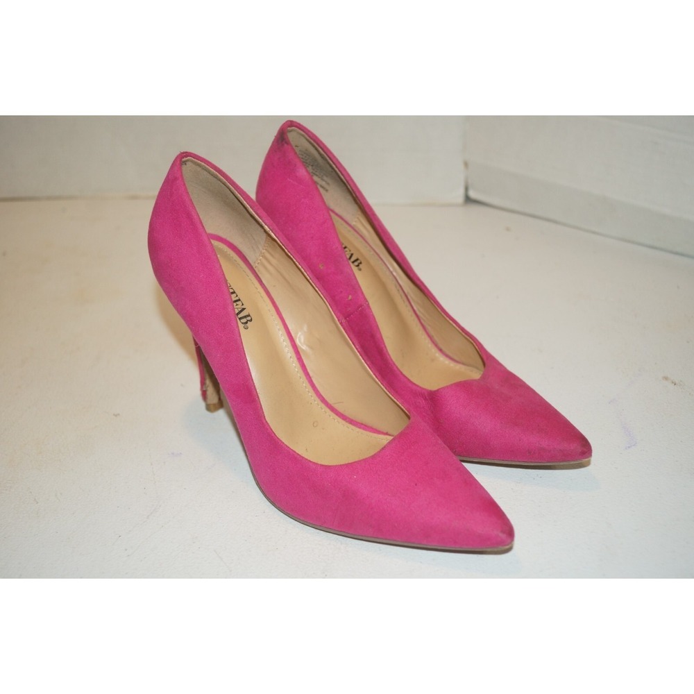Just Fab Gisselle Pink Stilettos Heels Size 6.5
